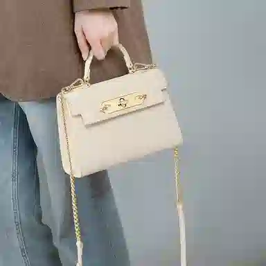 EBLAN Classic Retro Chain Kelly Bag