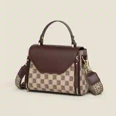 EBLAN Handbag Khaki Brown
