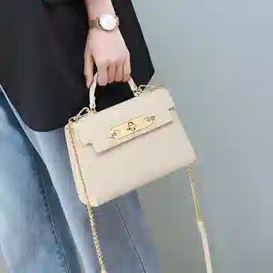 EBLAN Classic Retro Chain Kelly Bag