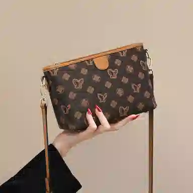 EBLAN Vintage Bucket Bag Brown