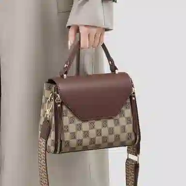 EBLAN Handbag Khaki Brown
