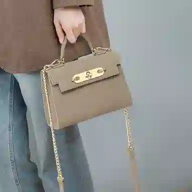 EBLAN Classic Retro Chain Kelly Bag