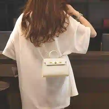 EBLAN Classic Retro Chain Kelly Bag