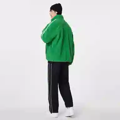 美特斯邦威 时尚潮酷立领拼接短款棉服 男款