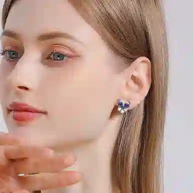 Fariya Butterfly Stud Earrings