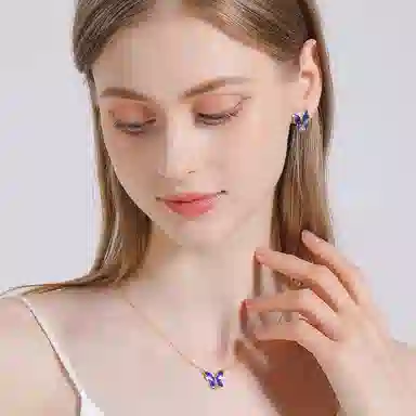 Fariya Butterfly Stud Earrings