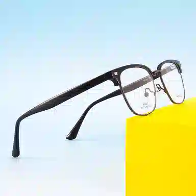 MUZU Wenligong Semi-Rim Blue Light Glasses