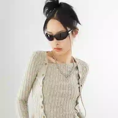 MUYKUY Y2K Pilot Sunglasses