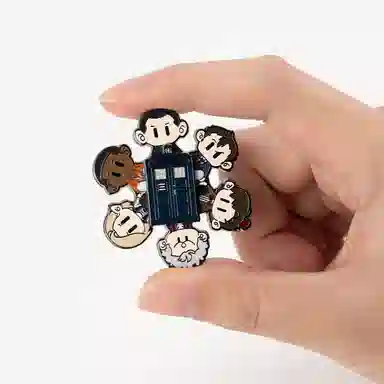 Doctor Who Tardis Badge