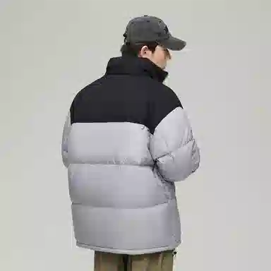 JEANSWEST Patchwork Puffer Jacket