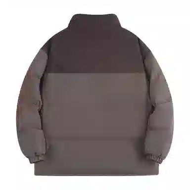 JEANSWEST Patchwork Puffer Jacket