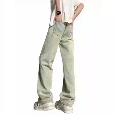 JEANSWEST Vintage Straight Leg Jeans