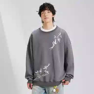 JEANSWEST Ink Bamboo Logo Sweatshirt