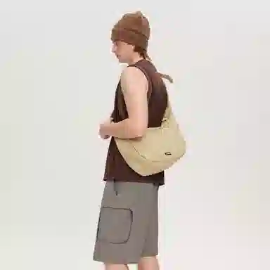 VAOPER Wide Nylon Dumpling Bag