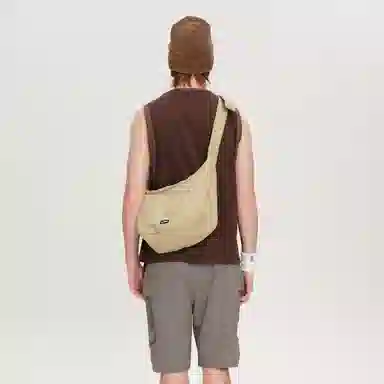 VAOPER Wide Nylon Dumpling Bag