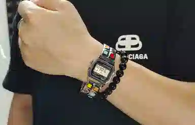 Casio A158WA-1 ChromaGrid