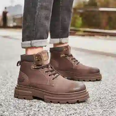 Dickies Martin Boots Brown