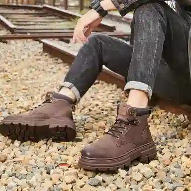 Dickies Martin Boots Brown