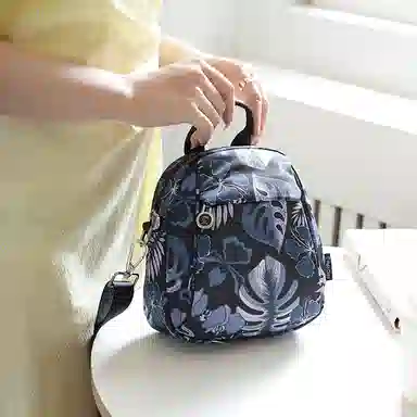 菲都狄都 单肩小包包女包夏时尚百搭牛津布斜挎包 金枝玉叶