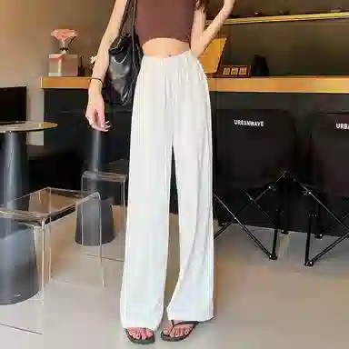 卡路莉 山本阔腿裤女高个子加长休闲裤 女款