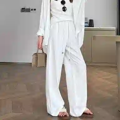 卡路莉 薄款舒适简约夏季休闲裤 女款