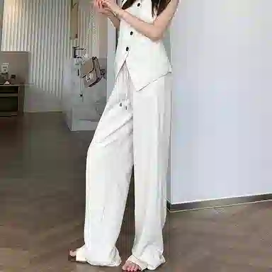 卡路莉 薄款舒适简约夏季休闲裤 女款