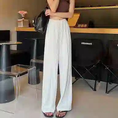 卡路莉 山本阔腿裤女高个子加长休闲裤 女款