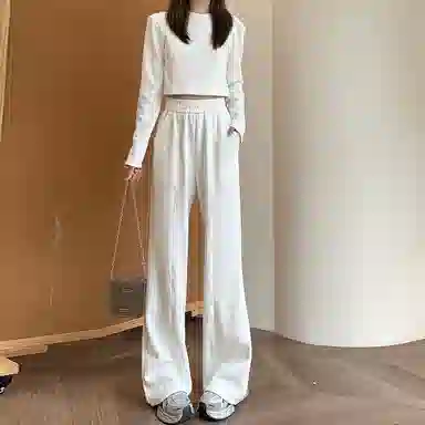 卡路莉 运动裤女高个子直筒休闲裤 女款