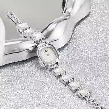 LIBER AEDON Ice Sugar Square Quartz Watch