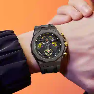 LIBER AEDON Black Warrior Watch