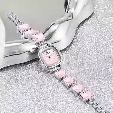 LIBER AEDON Ice Sugar Square Quartz Watch