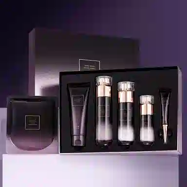 透真 类蛇毒抗皱化妆品护肤套装 淡纹紧致保湿滋润 洗面奶+水乳+眼霜+面膜
