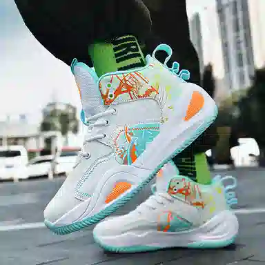 WAVECREST High-Top Basketball Shoes