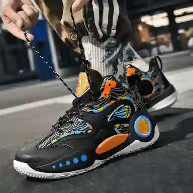 WAVECREST High-Top Basketball Shoes