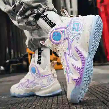 WAVECREST High-Top Basketball Shoes