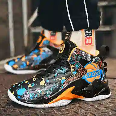 WAVECREST High-Top Basketball Shoes