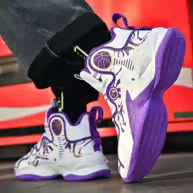 WAVECREST High-Top Basketball Shoes