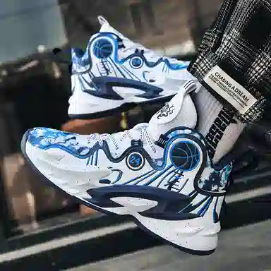 WAVECREST High-Top Basketball Sneakers