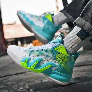 WAVECREST High-Top Basketball Sneakers