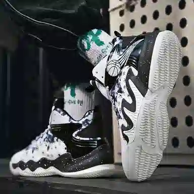 WAVECREST High-Top Basketball Sneakers