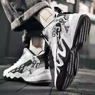 WAVECREST High-Top Basketball Shoes