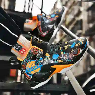 WAVECREST High-Top Basketball Shoes