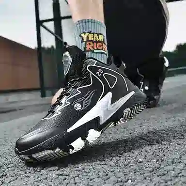 WAVECREST High-Top Basketball Shoes