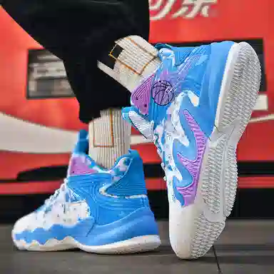 WAVECREST High-Top Basketball Sneakers