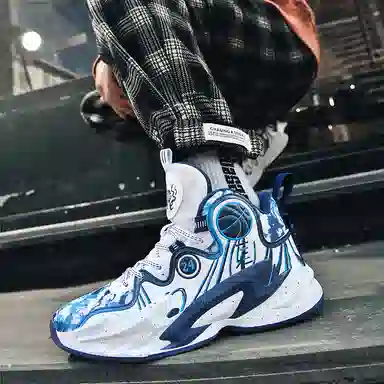 WAVECREST High-Top Basketball Sneakers