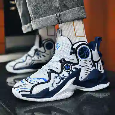 WAVECREST High-Top Basketball Shoes