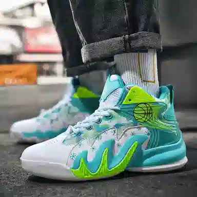 WAVECREST High-Top Basketball Sneakers