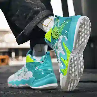 WAVECREST High-Top Basketball Sneakers