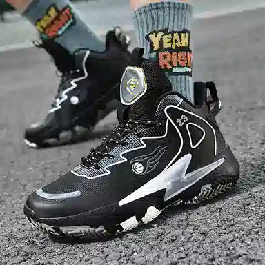 WAVECREST High-Top Basketball Shoes