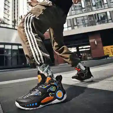 WAVECREST High-Top Basketball Shoes